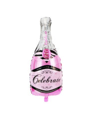 Pink Champagne Bottle Balloon