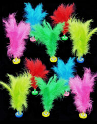 Feather Kicking Shuttlecock