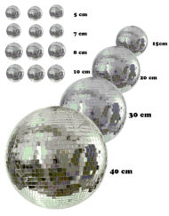 Mirror Ball 4-7-10-20-30-40 cm
