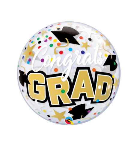 22 Inches Congrats Grad Bubble Balloon