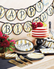 Black Gold Party Supplies