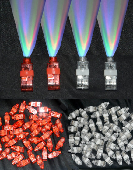 Finger Lights Red-White