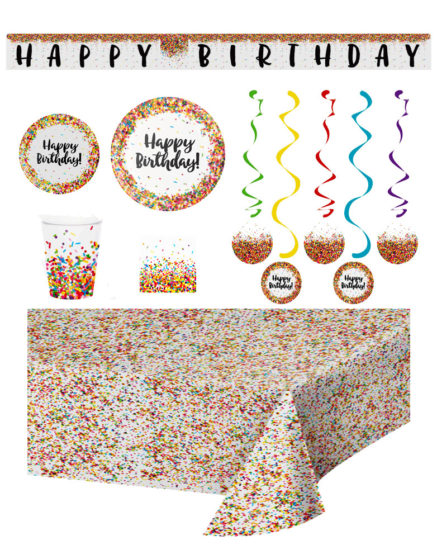 New Sprinkles Theme Party Supplies