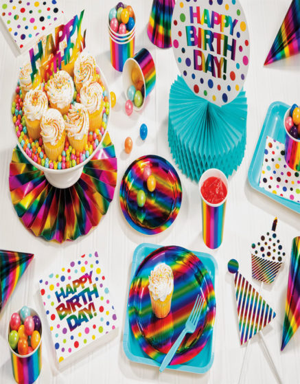 Rainbow Theme Party Supplies