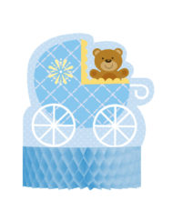 Baby Boy Honeycomb Centerpiece