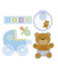 Baby Boy Paper Cutout