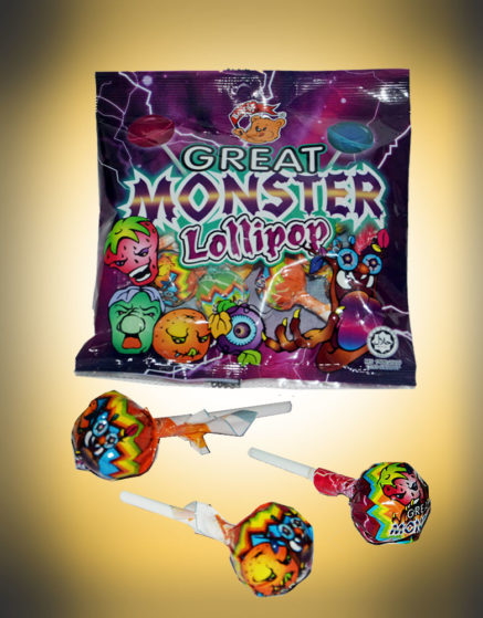 Halloween Candy Great Monster Lollipop