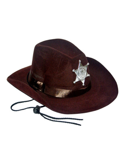 Cowboy Hat With Badge