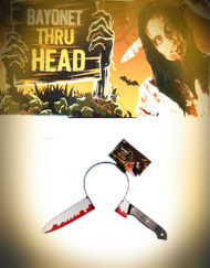 Halloween Dress Up Bayonet Thru Head