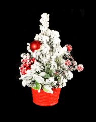 10 Inch Christmas Tree White