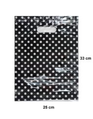 High Density Polythene Bag Black-White