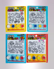 Coloring For Sticker with Painting Kids