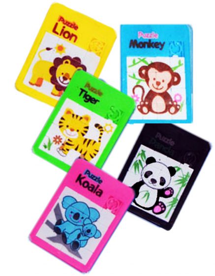 Party Toys Mini Slide Puzzle Animal