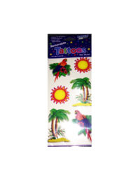 Hawaiian Tattoo Stickers