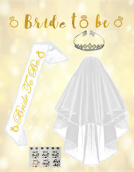 Bride To Be Headband Veil
