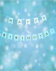 Happy Birthday Jointed Banner