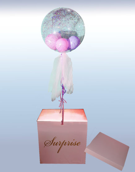 Personalized Balloon Surprised Box