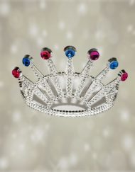 Silver Tiara With Jewels