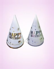 Birthday Paper Cone Hats
