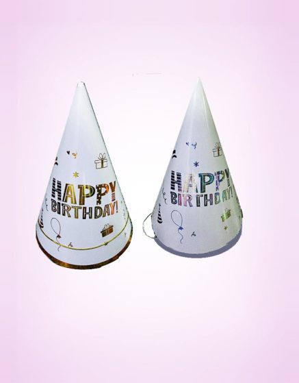 Birthday Paper Cone Hats
