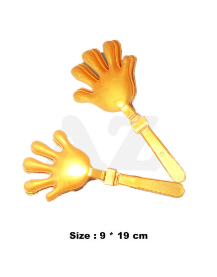 Gold Hand Clapper 9 x19 cm