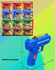 Rubber band shooter gun