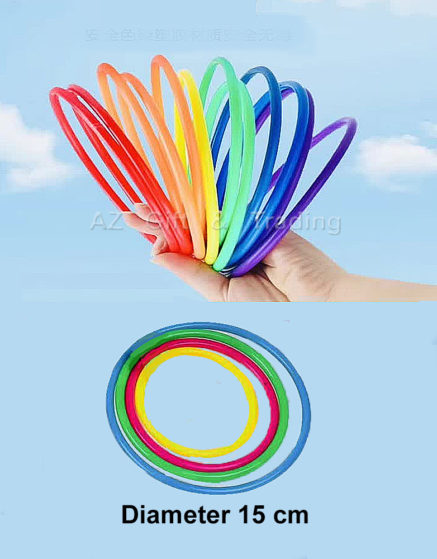 Children Games 15 cm Plastic Ring