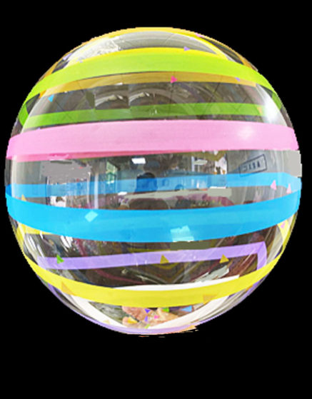 22 Inches Rainbow Print Bubble Balloon