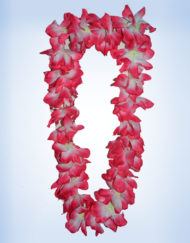 Flower Garland Hawaii Two Tones Pink-White