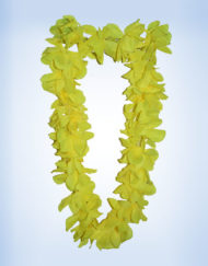 Single Yellow Color Hawaiian Flower Garland