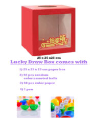 25 cm Lucky draw box