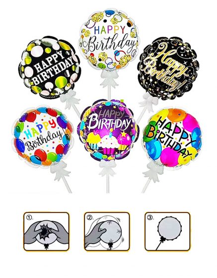 6 inch Round Auto Self Inflate balloon