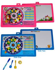 Children White Board With Magnetic Dart