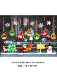 Colorful Christmas Stickers For Windows