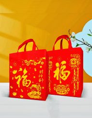 Chinese New Year Non-Woven Bag 32x36x13 cm