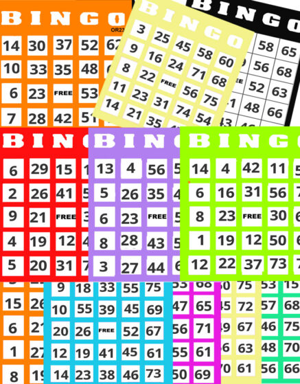 Bingo Game Card-extra