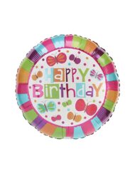 happy birthday foil balloon
