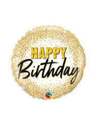 happy birthday foil balloon