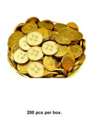 3.4 cm Chocolate Gold Coin