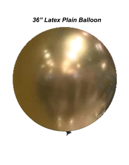 36 Inches Gold Chrome Balloon