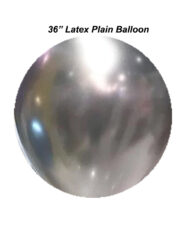 36 Inches Silver Chrome Balloon