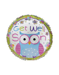 18 Get Well Soon Owl Balloon