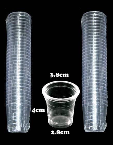 Plastic Mini Testing Cup