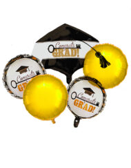 5 pieces Congrats Grad Balloon