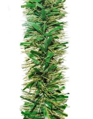 6 ft Green Artificial Christmas Garland-Thick Leafs