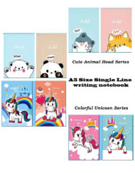 A5 Size Cute Animals Design Note Book