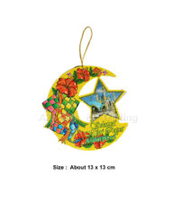 Hari Raya Hanging Decoration 13 by 13 cm