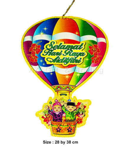 Hari Raya Hanging Decoration Hot Air