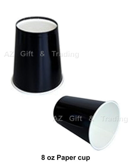 Disposable Cups-Black Color Finished