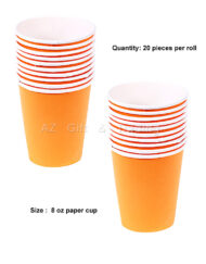 Disposable Paper Cup Orange